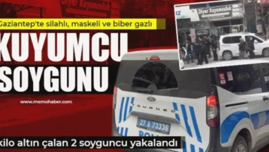 Gaziantep kuyumcu soygunu - Kuyumcu Soygunu: Altınları Çalanlar Yakalandı
