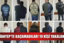 Nizip şüpheli operasyonu - Nizip'te Şüpheli Operasyonu: 19 Kişi Yakalandı