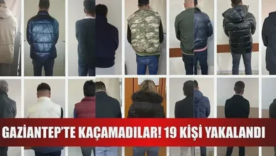 Nizip şüpheli operasyonu - Nizip'te Şüpheli Operasyonu: 19 Kişi Yakalandı
