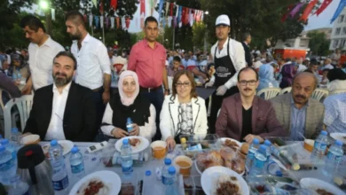 Oğuzeli iftar sofrası - Oğuzeli'nde İftar Sofrası: Birlik Vurgusu