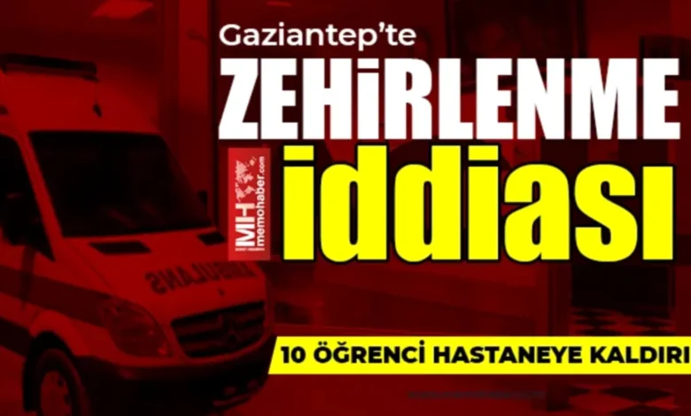 okulda zehirlenme - Okulda Zehirlenme Paniği: 10 Öğrenci Hastanede