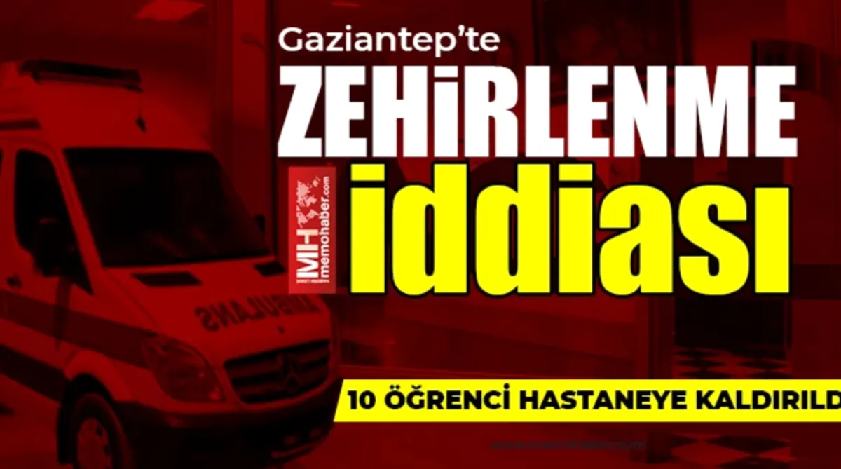 okulda zehirlenme - Okulda Zehirlenme Paniği: 10 Öğrenci Hastanede