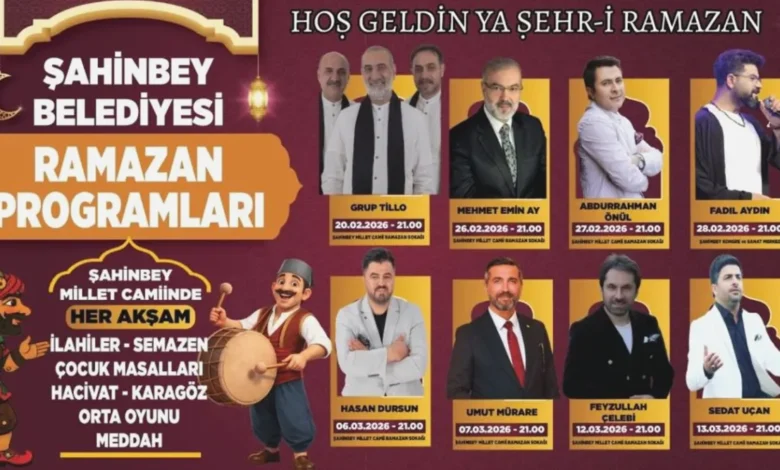 Şahinbey Ramazan Etkinlikleri - Şahinbey Ramazan Geceleri: Bir Başka