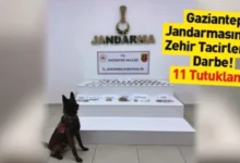 uyuşturucuyla savaş - Uyuşturucuyla Savaşta Gaziantep: 11 Tutuklama