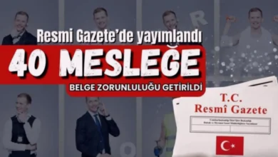 gaziantep meslek belge - 40 Mesleğe Belge Şartı Gaziantep'i Sarstı