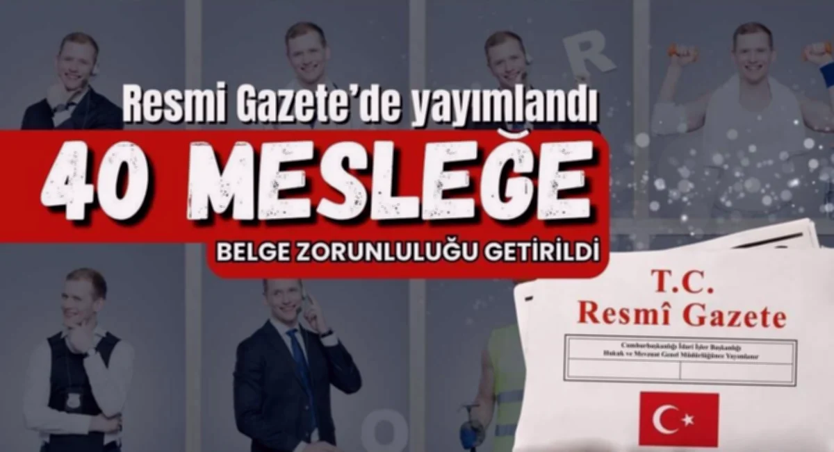 40 Mesleğe Belge Şartı Gaziantep'i Sarstı