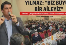 Şehitkamil ailesi - Başkan Yılmaz: Şehitkamil’de Büyük Aileyiz