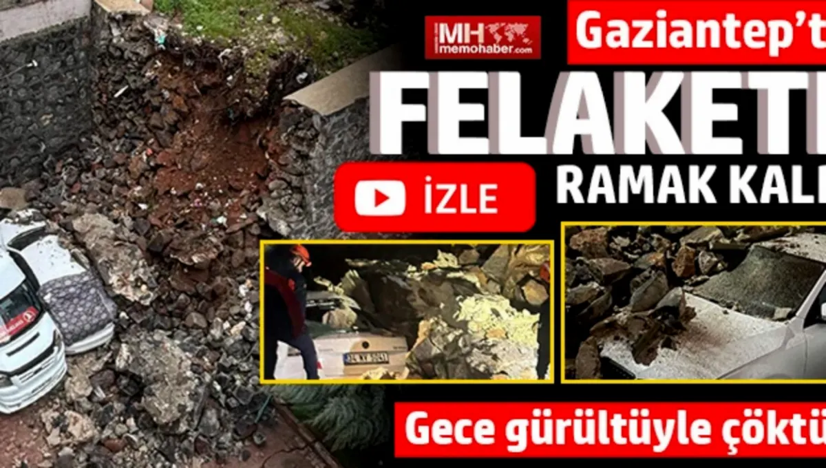 Ertuğrulgazi'de İstinat Duvarı Çöktü: Felaket Kapıdan Döndü