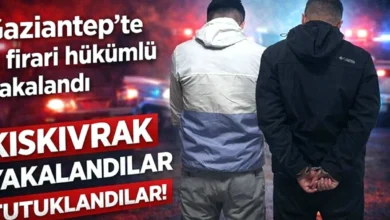firari hükümlüler - Firari Hükümlüler Yakalandı: Gaziantep'te Operasyon