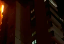 gaziantep apartman yangın - Gaziantep Apartman Yangın: 16 Katlı Apt. Yangın Paniği