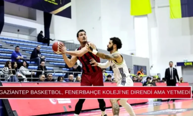 Gaziantep Basketbol düşüşü - Gaziantep Basketbol: İkinci sıradaki düşüşün sırrı ne?