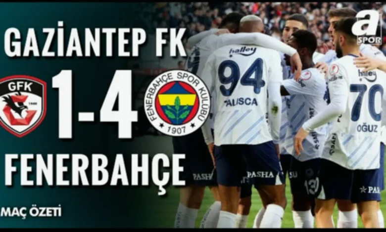 Gaziantep FK Fenerbahçe - Gaziantep FK'ya Fenerbahçe Maçı: Hakem Adnan Deniz Kayatepe