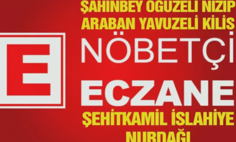 Gaziantep nöbetçi eczaneler - Gaziantep Nöbetçi Eczaneler Açık