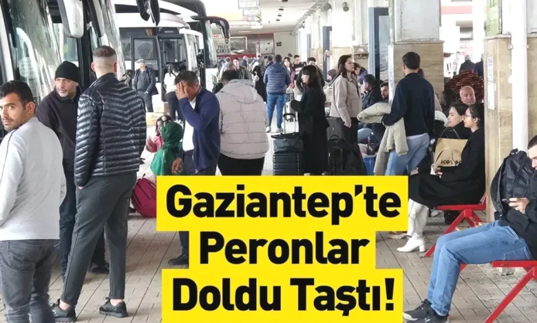 Gaziantep Otogar Bayram - Gaziantep Otogar Bayram: Bayram Sevinci - GAŞTİ'de Yoğunl...