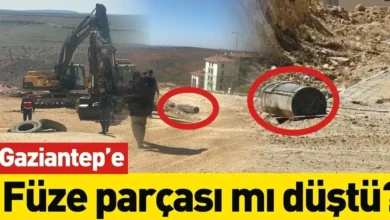 Gaziantep füze parçası - Gaziantep'e Füze Parçası İddiası: Jandarma İncelemede