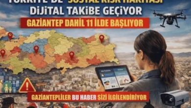 Sosyal Risk Haritası - Gaziantep'te Ailelere Özel Sosyal Risk Takibi Başlıyor