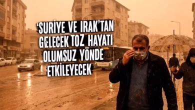 Gaziantep çöl tozu - Gaziantep'te Çöl Tozu ve Çamur Baskını Bekleniyor