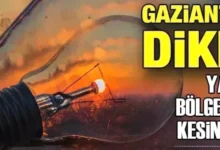 elektrik kesintisi - Gaziantep'te Elektrik Kesintisi: 10 Mart Planlaması