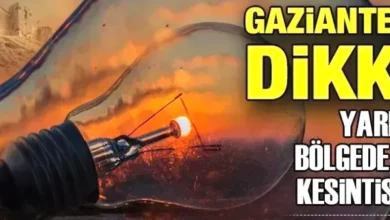 Gaziantep elektrik kesintisi - Gaziantep'te Elektrik Kesintisi Uyarısı