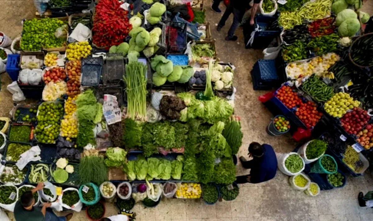 Gaziantep'te Hal Fiyatları: Yeşil Soğan 50 TL!