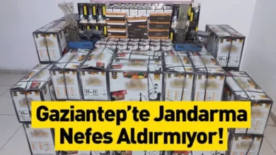 kaçakçılığa büyük darbe - Gaziantep'te Kaçakçılığa Büyük Darbe