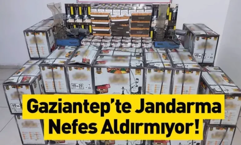 kaçakçılığa büyük darbe - Gaziantep'te Kaçakçılığa Büyük Darbe