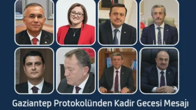 Kadir Gecesi Mesajları - Gaziantep'te Kadir Gecesi Mesajları: Birlik Vurgusu