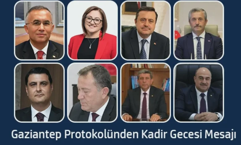 Kadir Gecesi Mesajları - Gaziantep'te Kadir Gecesi Mesajları: Birlik Vurgusu