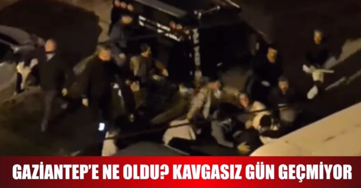 Gaziantep'te Kavga: Park Sorunu Büyüdü