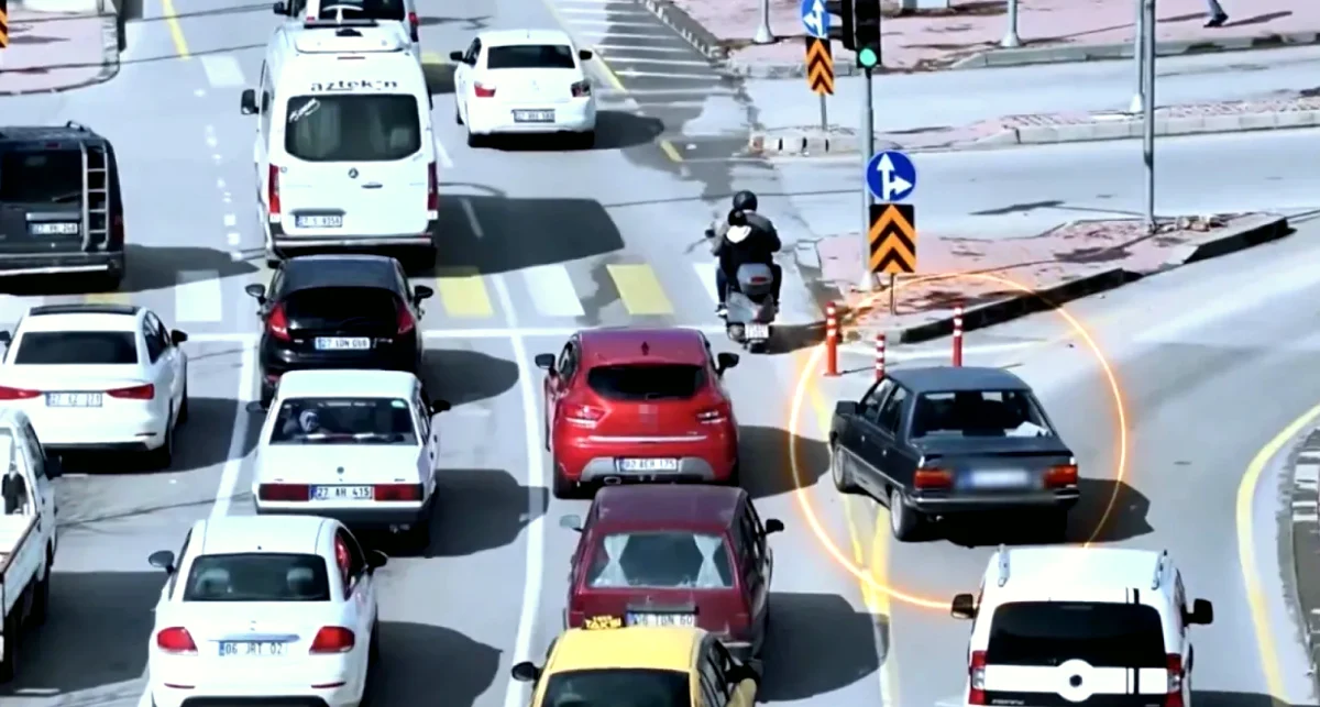 Gaziantep'te Kaynak Sürücülere Ağır Ceza