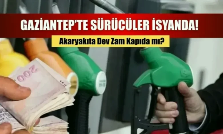 motorin zammı - Gaziantep'te Motorin Zammı Kapıda