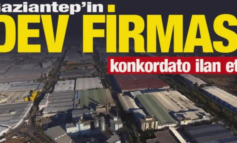 Gaziantep konkordato - Gaziantep'te Şok Konkordato: Güven Concept Beklemede