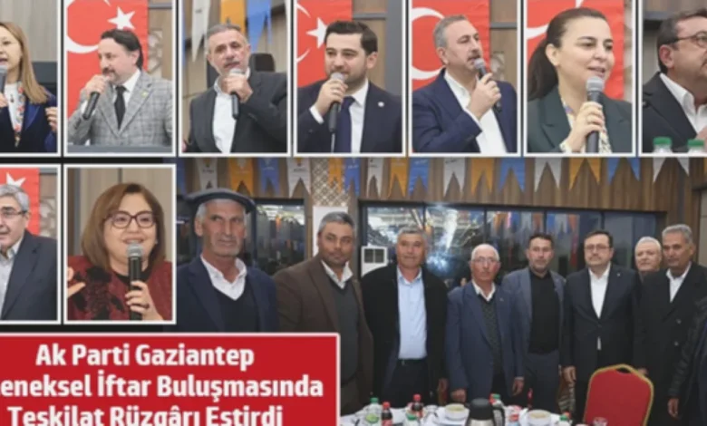 teşkilat rüzgarı - Gaziantep'te Teşkilat Rüzgarı: Abdulhamit Gül'den Vefa Vu...