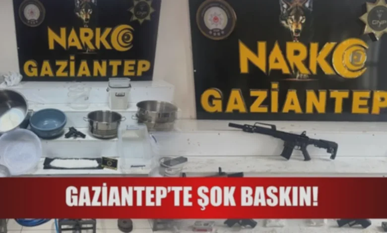 uyuşturucu operasyonu - Gaziantep'te Uyuşturucu Operasyonu: Şok Ele Geçirmeler