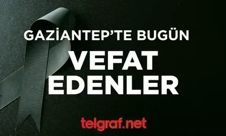 vefat eden vatandaşlar - Gaziantep'te Vefat Eden Vatandaşlar Son Yolculuklarına Uğ...