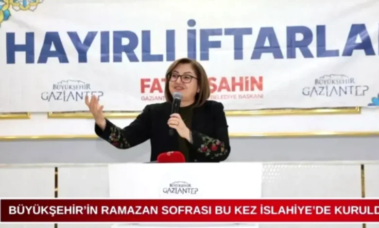 İslahiye Ramazan - İslahiye'de Ramazan Coşkusu: Fatma Şahin Sahada
