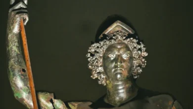 Mars Heykeli - Mars Heykeli Yakından Görülecek