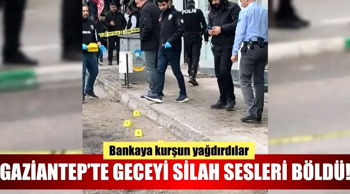 Nizip'te Banka Silahlı Saldırı Gizemi