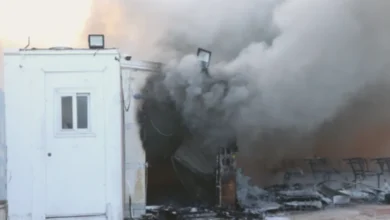 okul bahçesi yangın - Okul Bahçesinde Yangın Paniği!