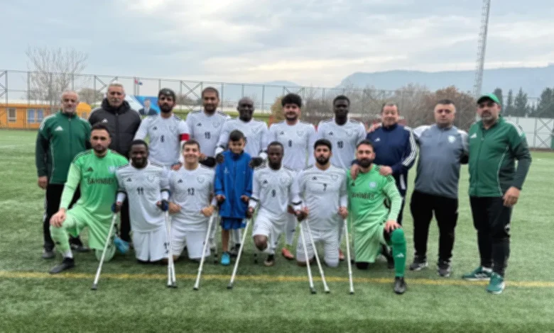 Şahinbey Ampute Galibiyet - Şahinbey Ampute: Deplasmanda Farklı Galibiyet