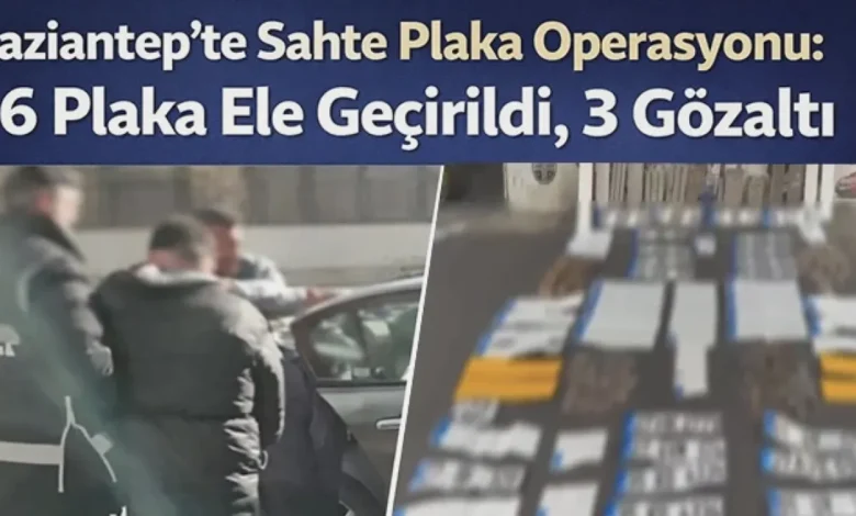 sahte plaka - Sahte Plaka Üretimine Darbe!