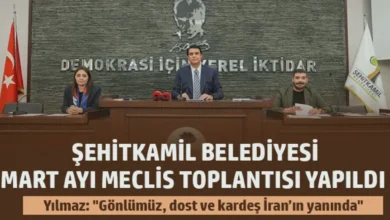 Şehitkamil İran dayanışma - Şehitkamil'de Gönüller İran'la Birlikte