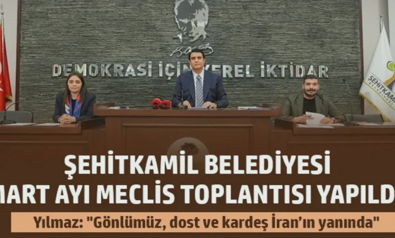 Şehitkamil İran dayanışma - Şehitkamil'de Gönüller İran'la Birlikte