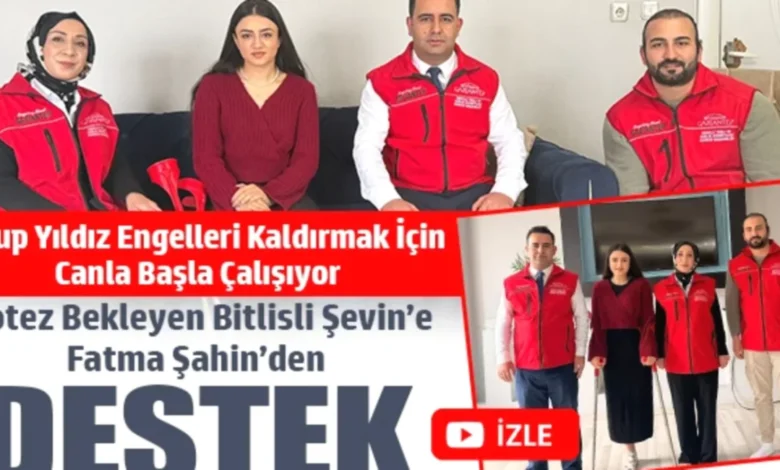 Şevin'in protezi - Şevin'in Protezi Gaziantep'ten: Umut Işığını Buldu