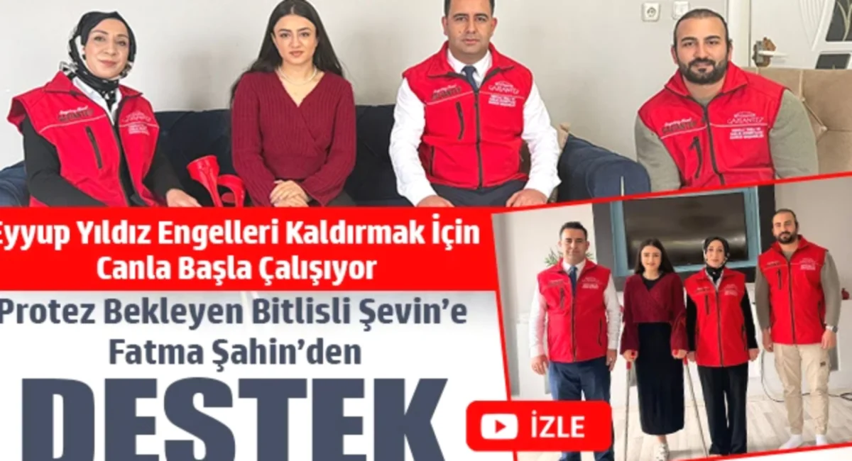 Şevin'in Protezi Gaziantep'ten: Umut Işığını Buldu