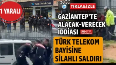 Türk Telekom bayisi saldırı - Türk Telekom Bayisinde Silahlı Saldırı: Alacak-Verecek Çı...