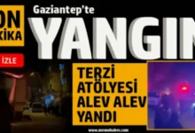 yangın evleri yuttu - Yangın Evleri Yuttu: Gaziantep'te Karanlık Gece