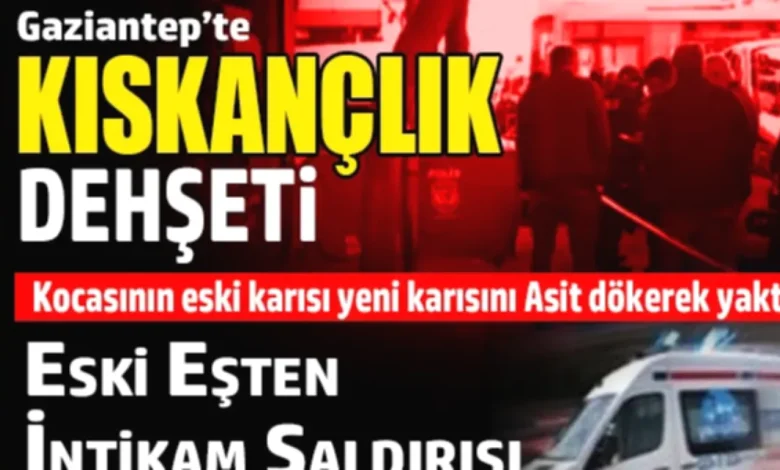 yüzü yandı - Yüzü Yandı: Eski Eşten Acımasız Saldırı