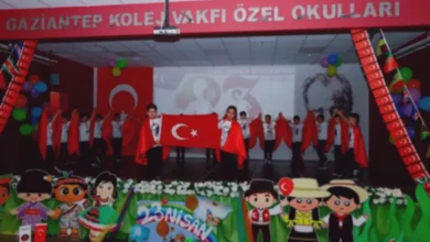 23 Nisan buruk - 23 Nisan Bayramı, Kolejde Hüzünle Kutlandı