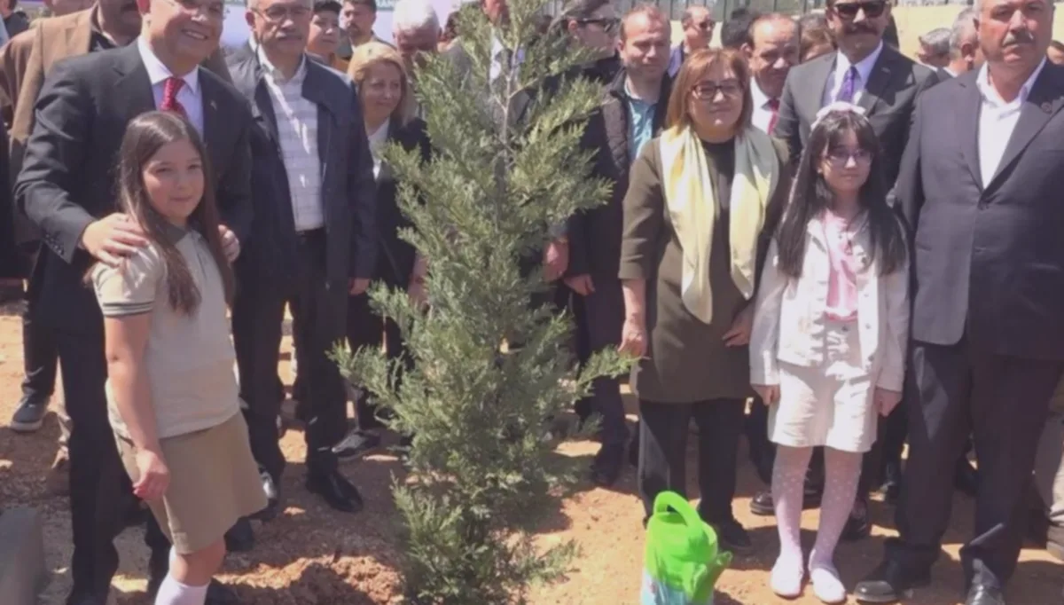 23 Nisan'da Gaziantep'te Fidan Dikimi